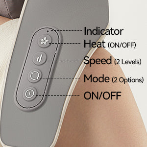 Smart Electric Neck & Shoulder Massager – Deep Tissue Relief | Heat Therapy | Rechargeable