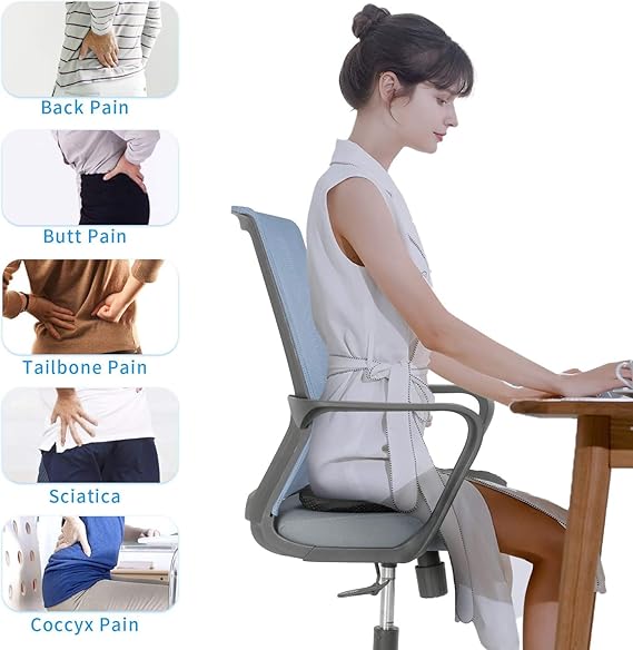 "Sit Pain-Free, Anywhere. Orthopedic Comfort in Every Seat."