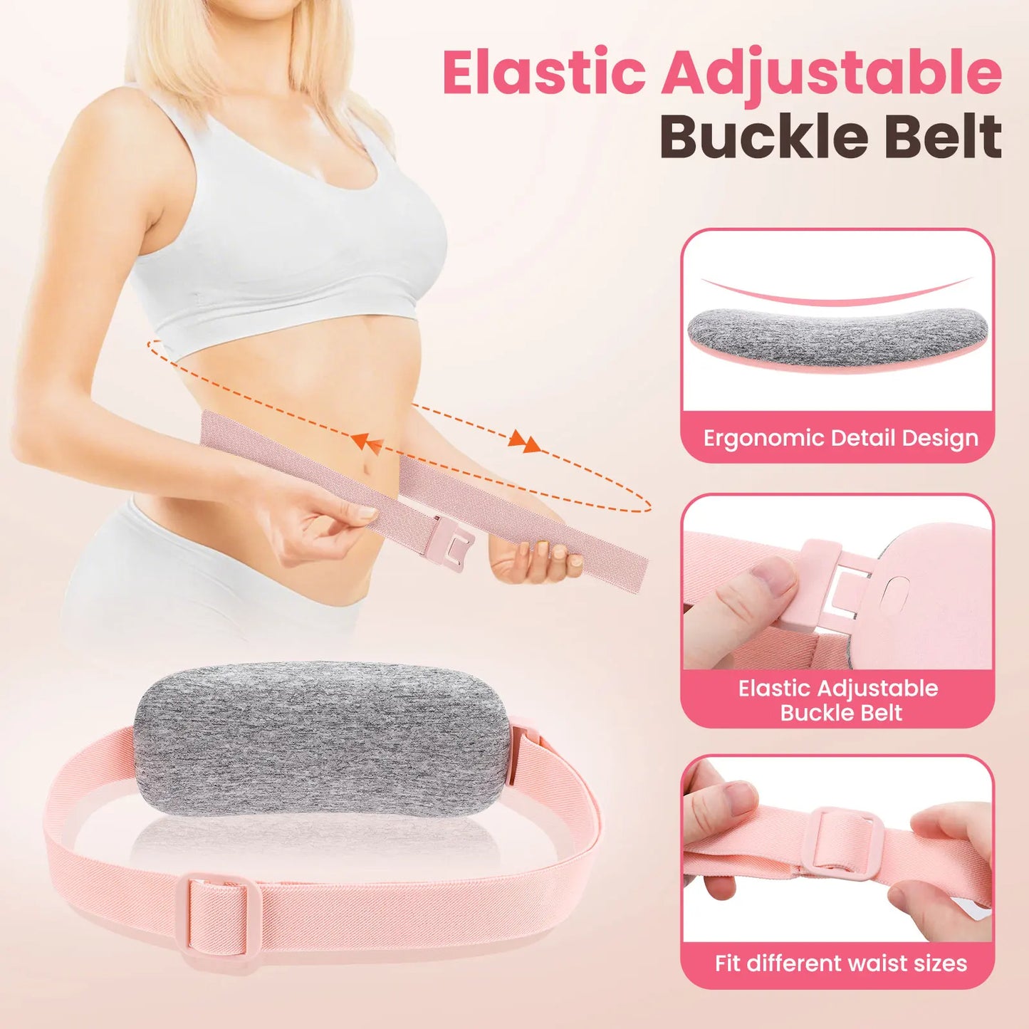 ThermiEase™ Wireless Heating & Massage Belt